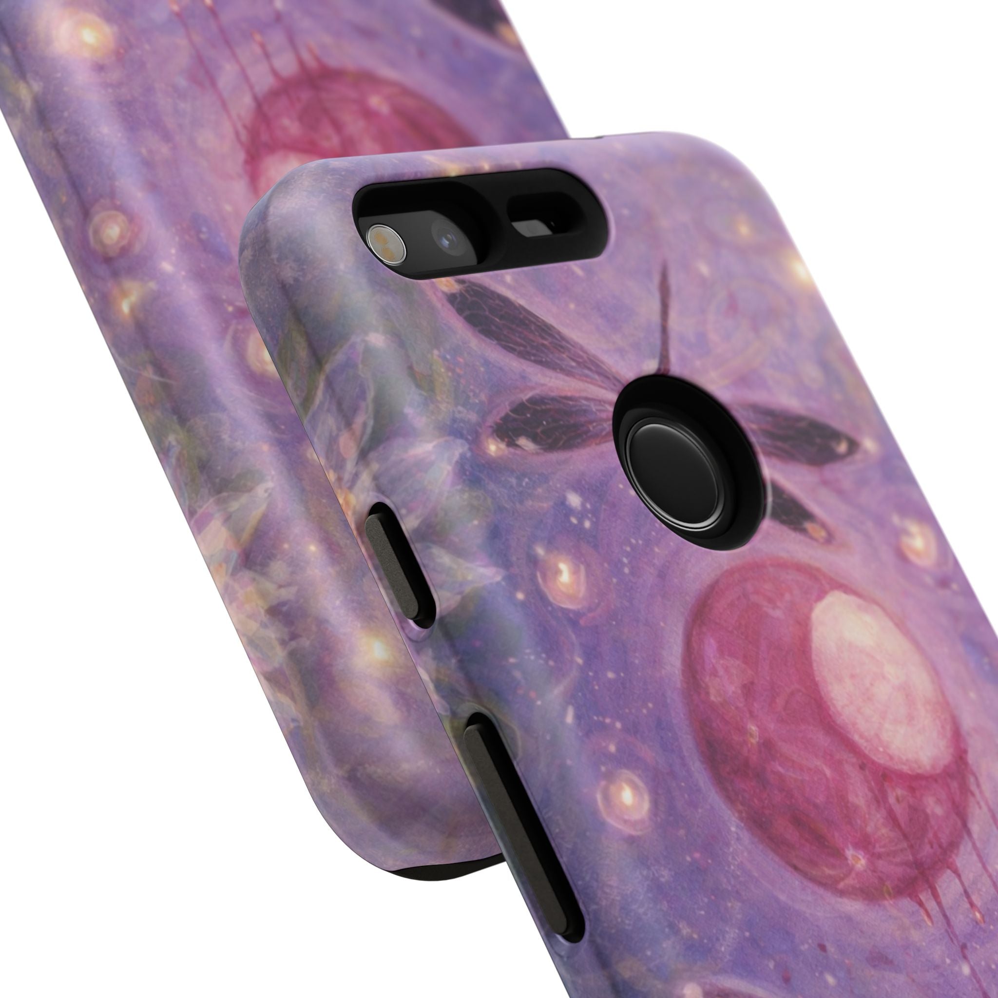Mystic Dragonfly Phone Case — Celestial Magic Moon Art Protective Cover